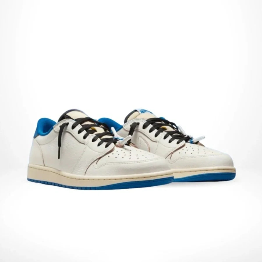 Hot Sale🔥 1 Low OG x TS x Fragment Military Blue