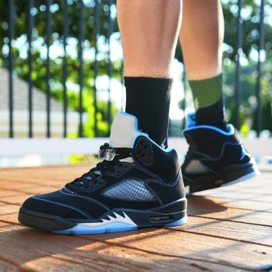 Hot Sale🔥 5 Retro Black University Blue
