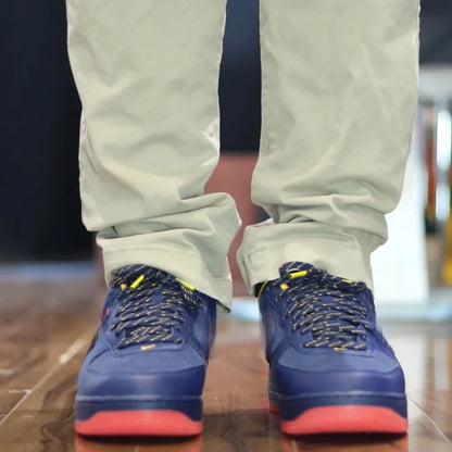 Hot Selling🎉 1 Retro Lettering Midnight Navy Schopes